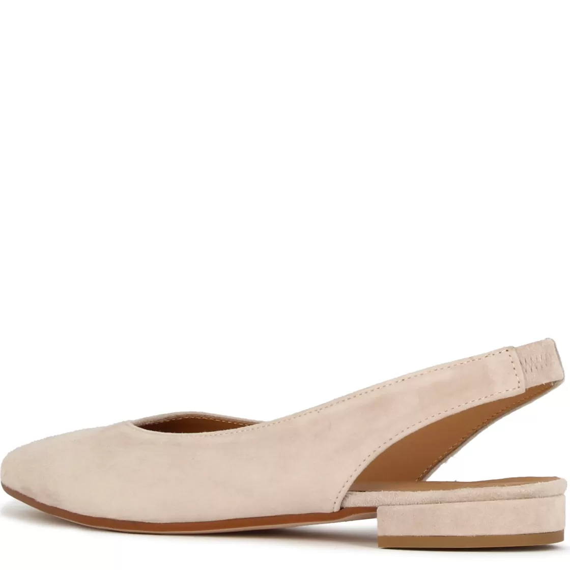 New Leonardo Shoes Ballerina Slingback Da Donna In Pelle Scamosciata Colore Rosa
