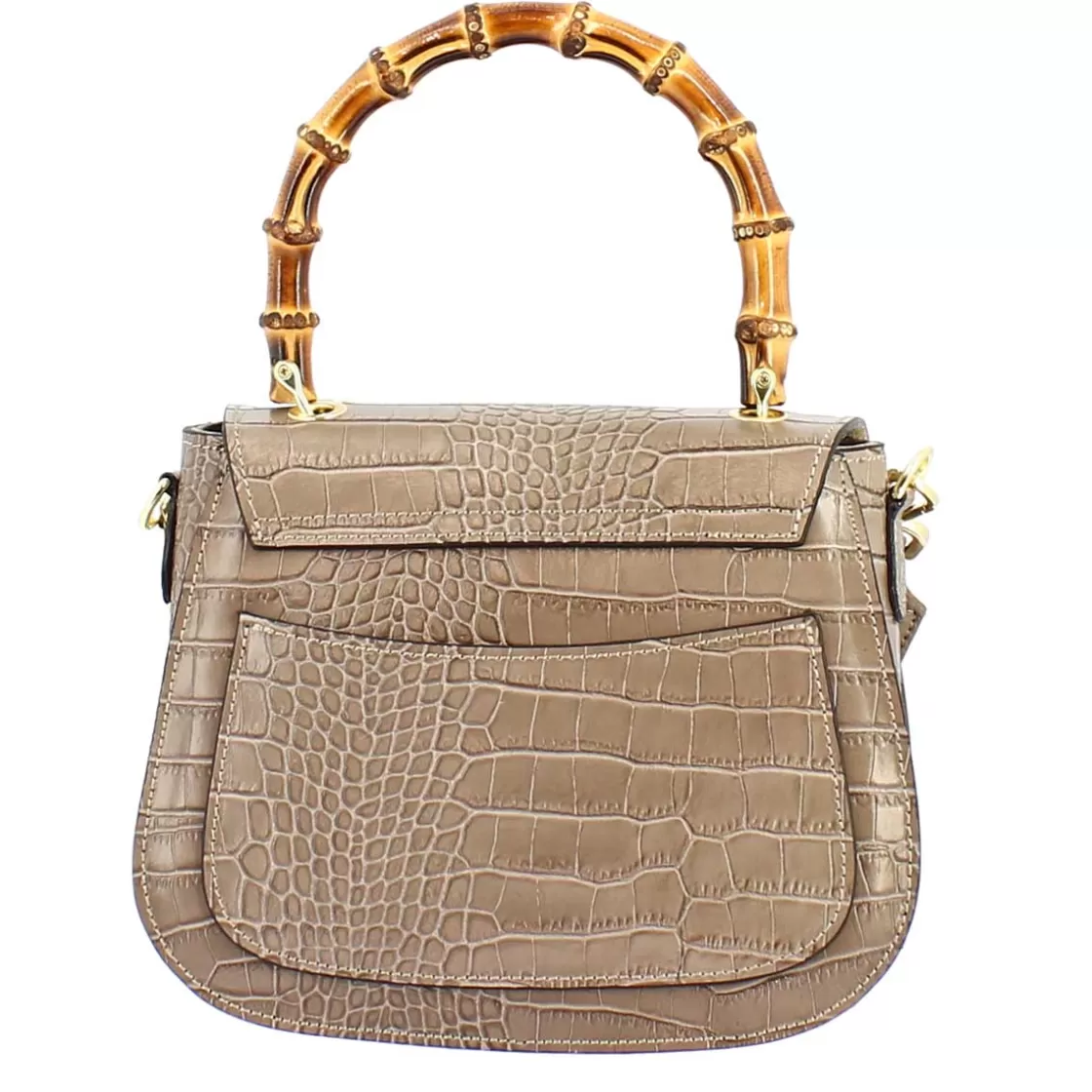 New Leonardo Shoes Borsa A Mano Artigianale Da Donna In Pelle Con Tracolla Rimovibile Beige