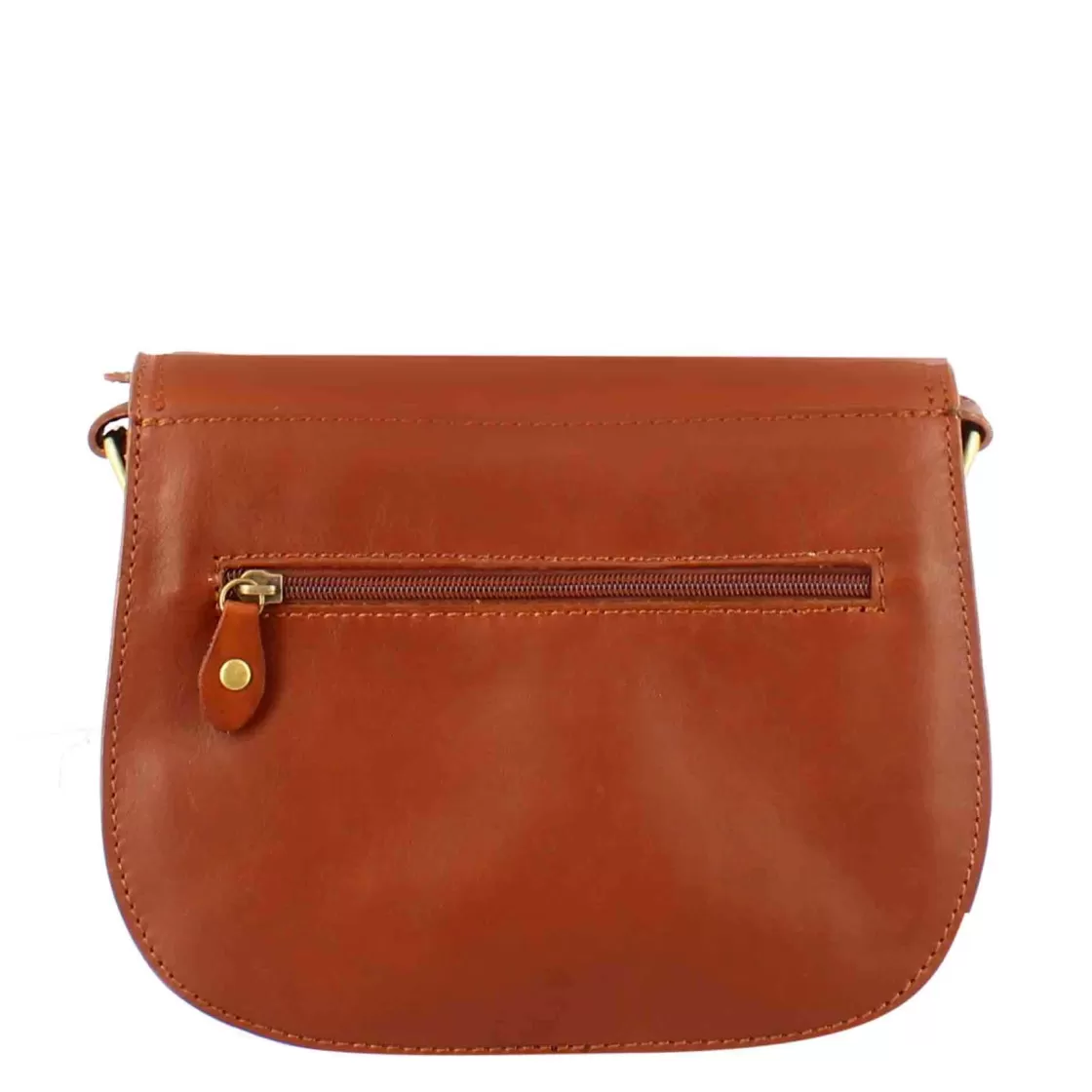 New Leonardo Shoes Borsa Essential Da Donna In Pelle Liscia Colore Marrone