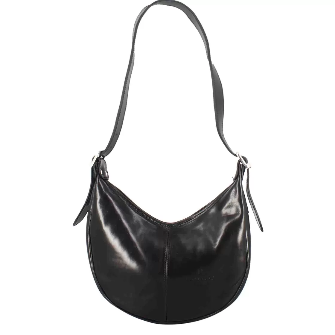 Hot Leonardo Shoes Borsa Shopper City Da Donna Classica In Pelle Liscia Colore Nero
