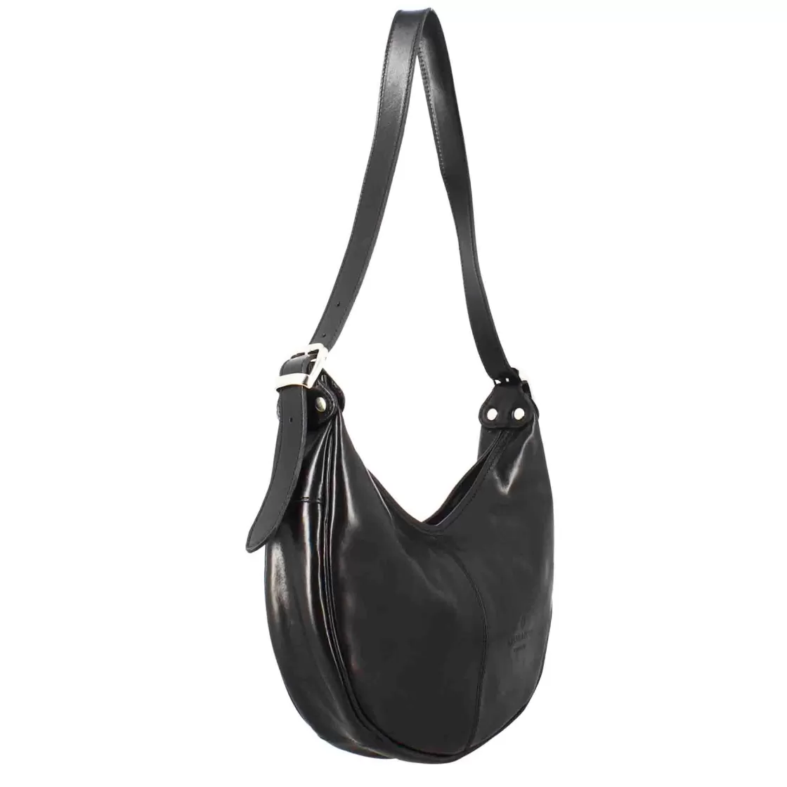 Hot Leonardo Shoes Borsa Shopper City Da Donna Classica In Pelle Liscia Colore Nero