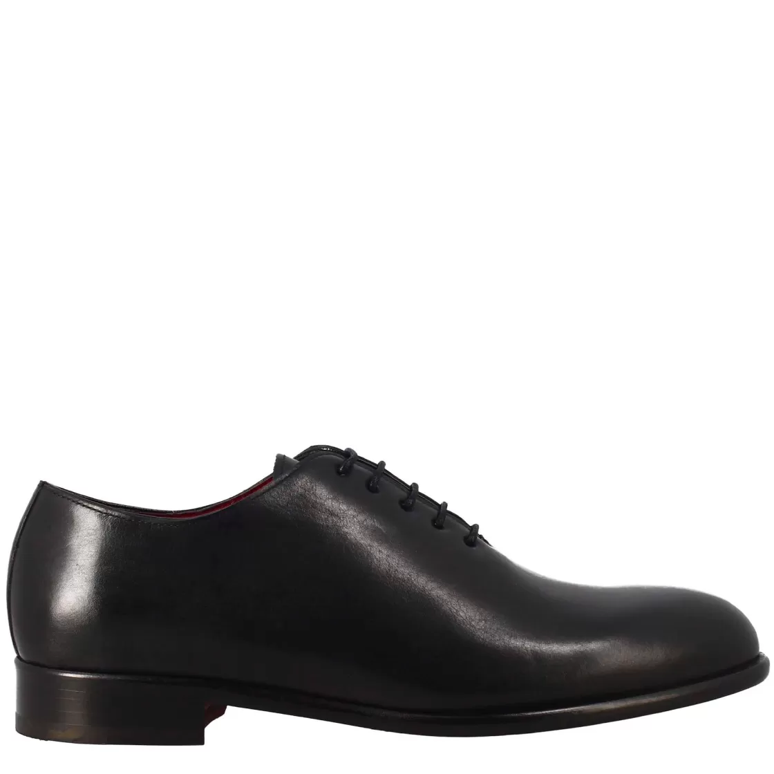 Online Leonardo Shoes Oxford Wholecut Elegante Da Uomo In Pelle Nero