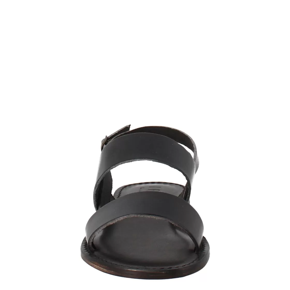 Online Leonardo Shoes Sandali Euforia Da Donna Stile Romano Antico In Pelle Colore Nero