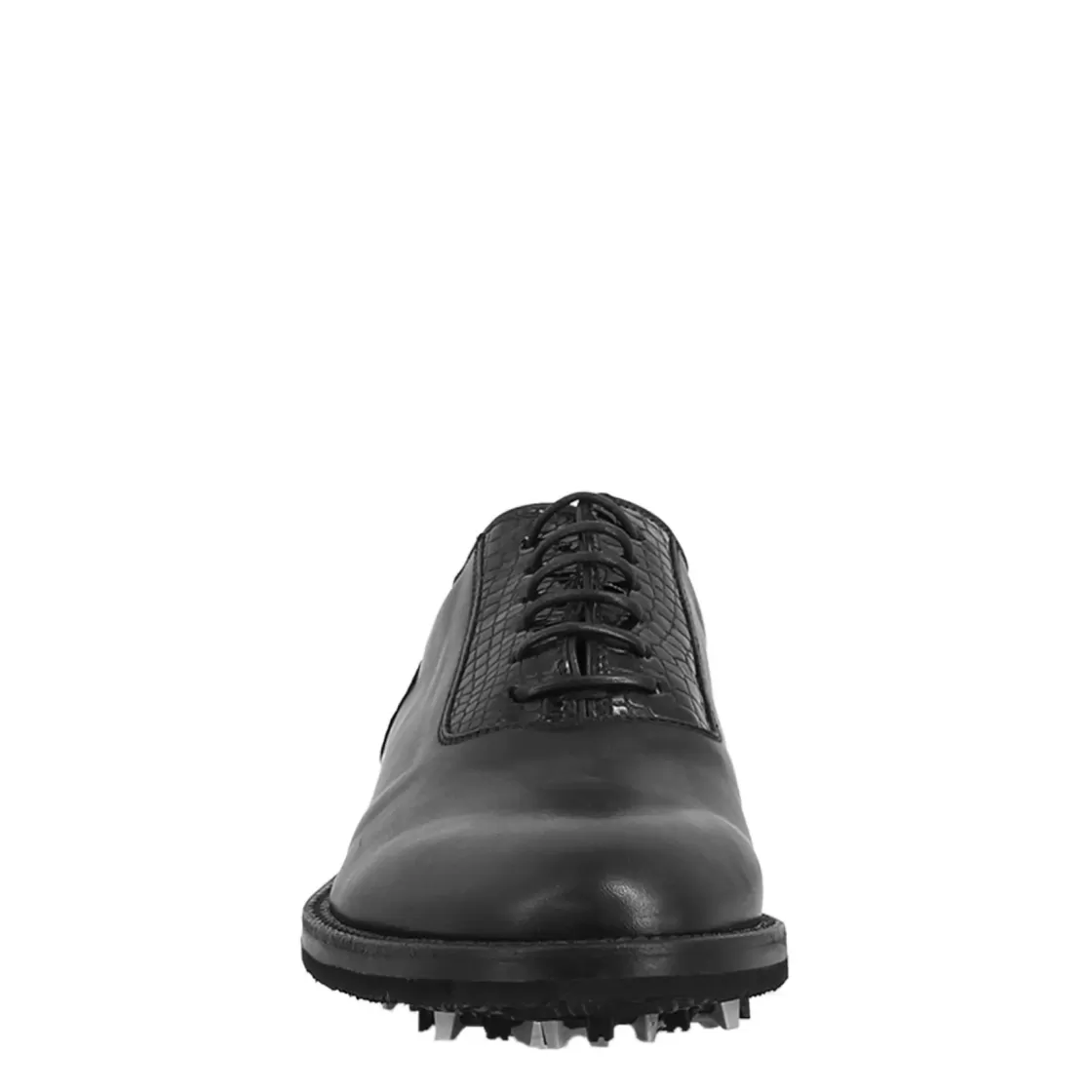 Clearance Leonardo Shoes Scarpe Da Golf Da Donna Colore Dettagli Brogue Artigianali In Pelle Nero