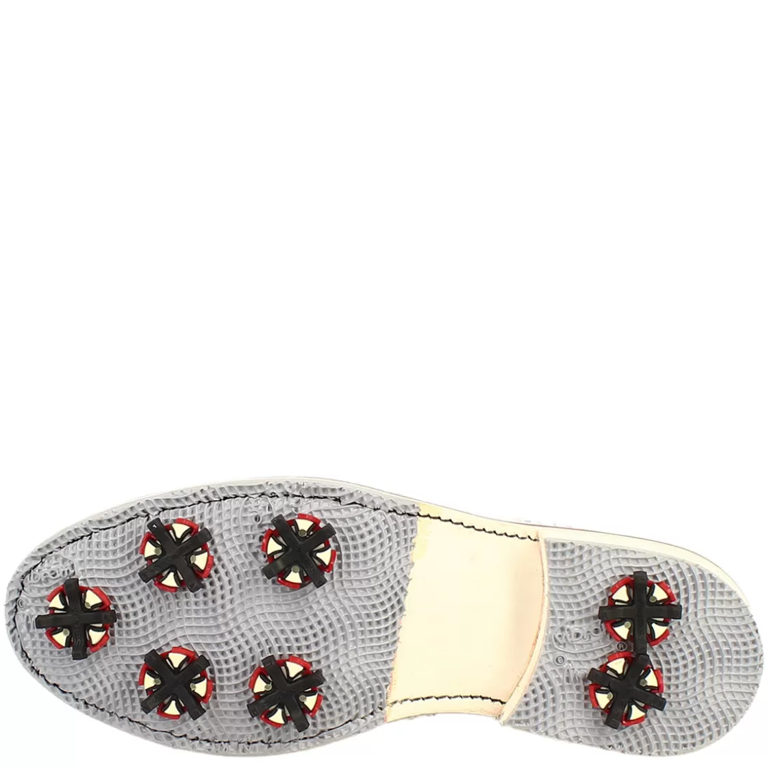 Online Leonardo Shoes Scarpe Da Golf Donna Classiche Brogues Artigianali In Pelle Bianca Bianco