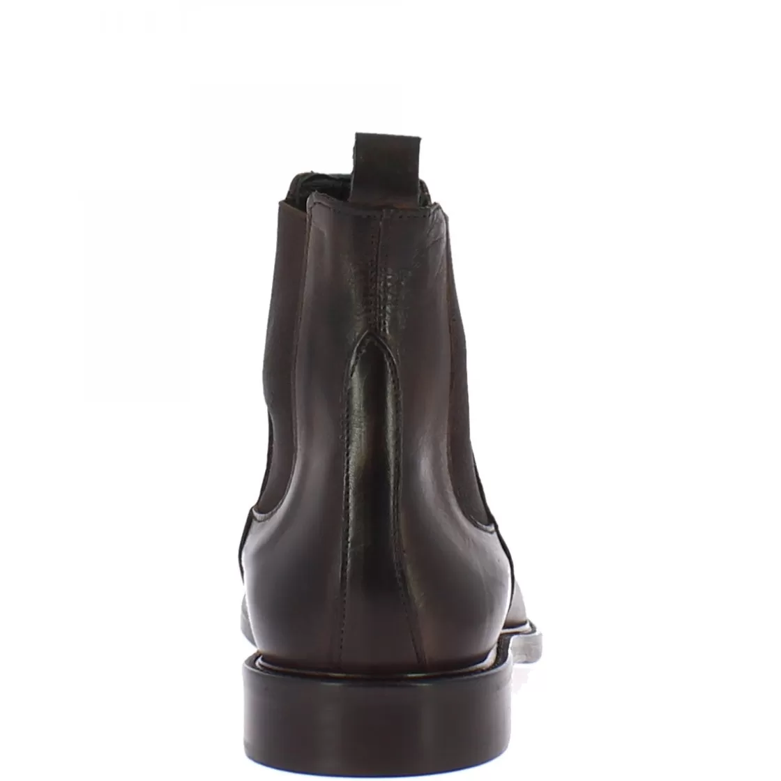 Discount Leonardo Shoes Stivaletti Classici Da Uomo Fatti A Mano In Pelle Marrone