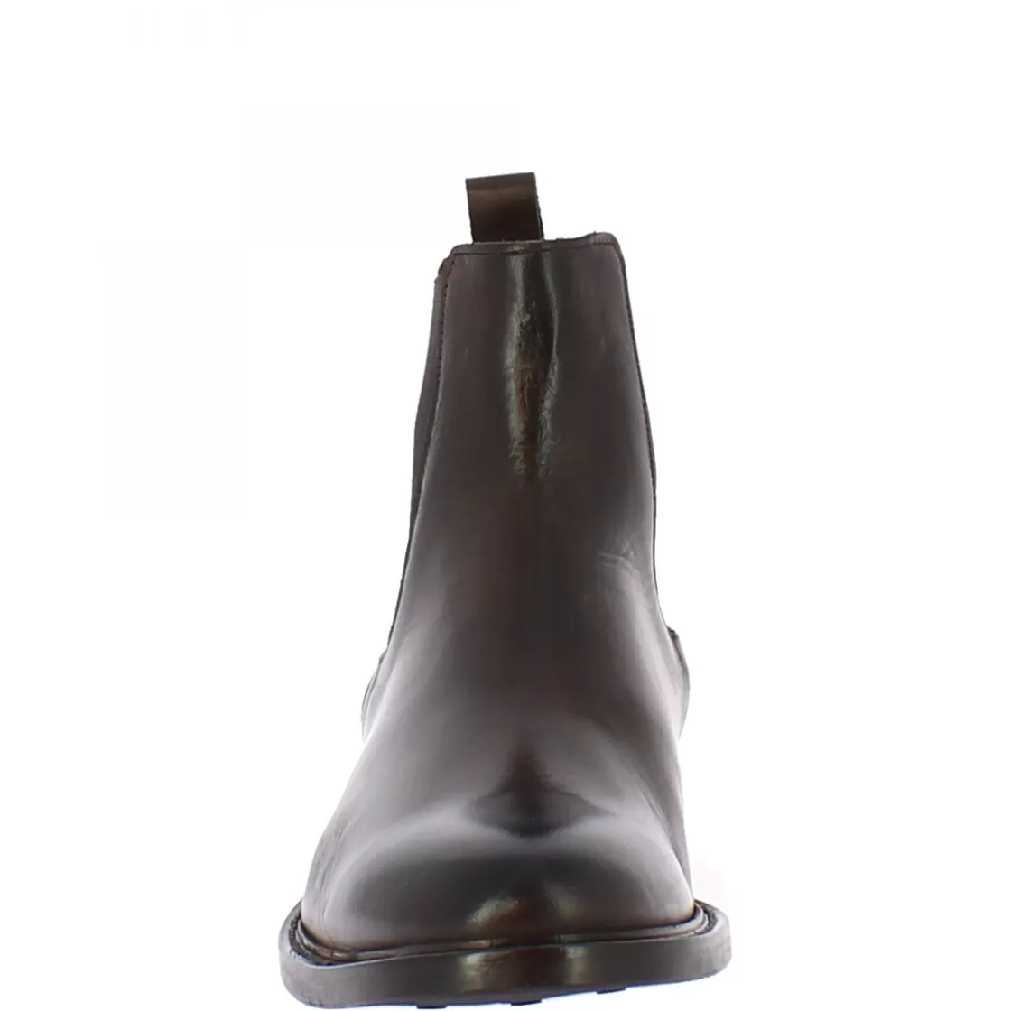 Discount Leonardo Shoes Stivaletti Classici Da Uomo Fatti A Mano In Pelle Marrone