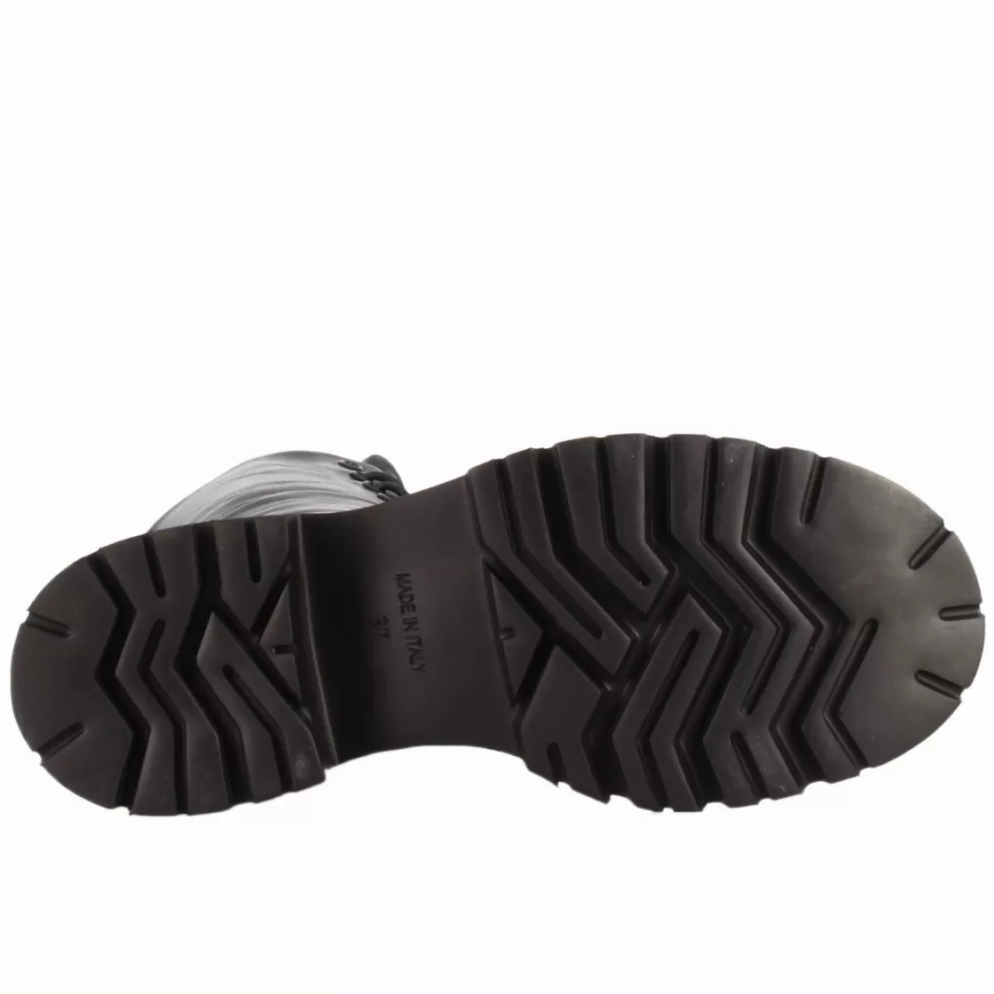 Hot Leonardo Shoes Stivaletto Anfibio Da Donna In Vera Pelle Colore Con Allacciatura Nero
