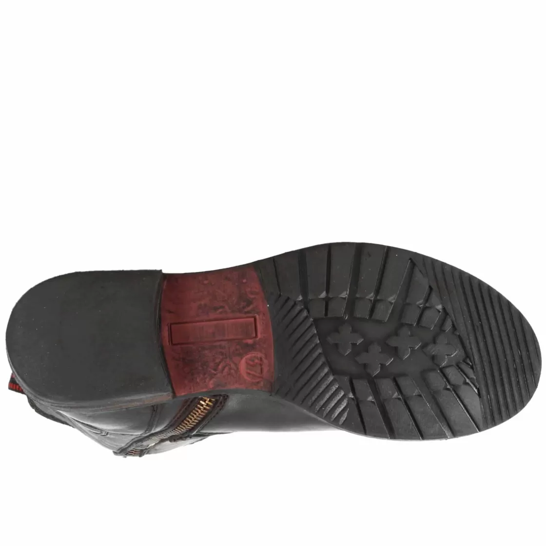 Cheap Leonardo Shoes Stivaletto Da Donna Con Doppia Fibbia In Vera Pelle Colore Nero