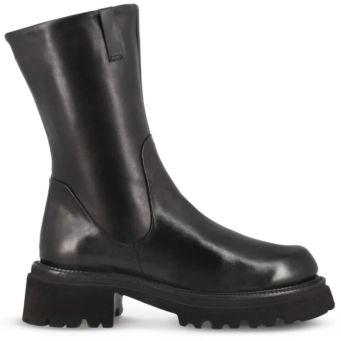 Discount Leonardo Shoes Stivaletto Da Donna In Vera Pelle Colore Nero