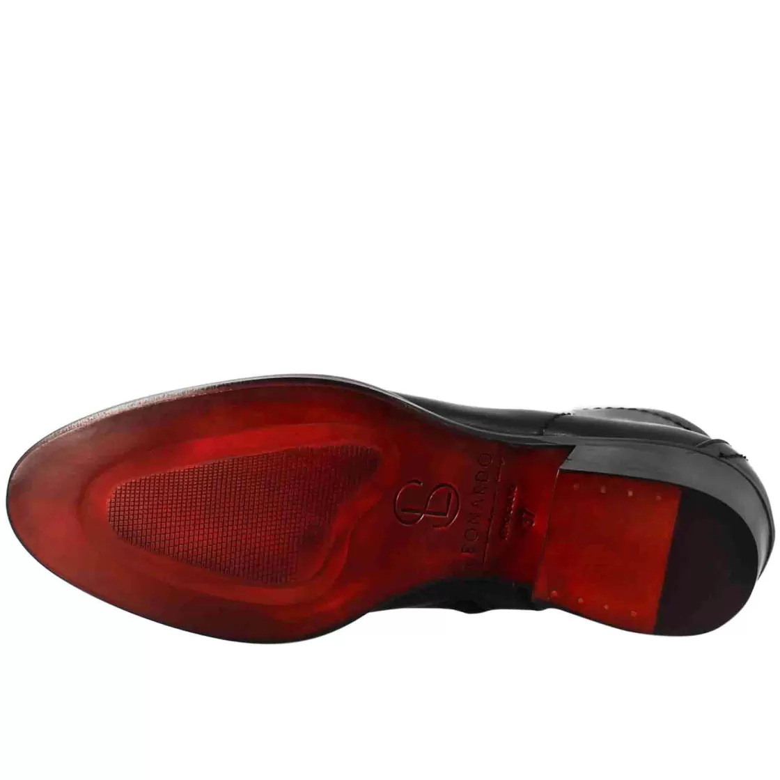 Online Leonardo Shoes Stivaletto Da Donna Liscio Con Tacco Medio In Pelle Colore Nero