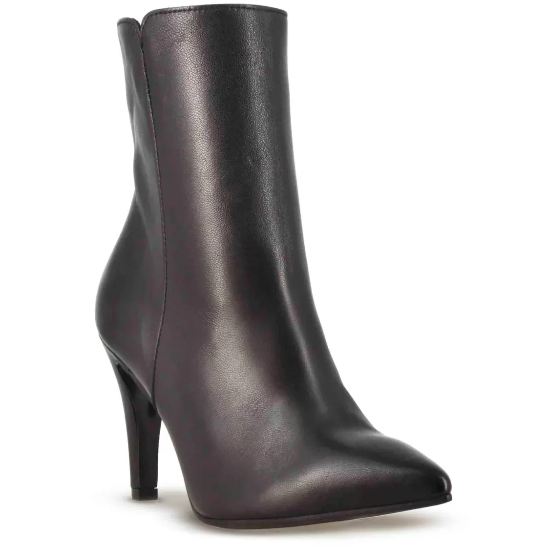 Discount Leonardo Shoes Stivaletto Elegante Da Donna A Punta In Pelle Colore Nero