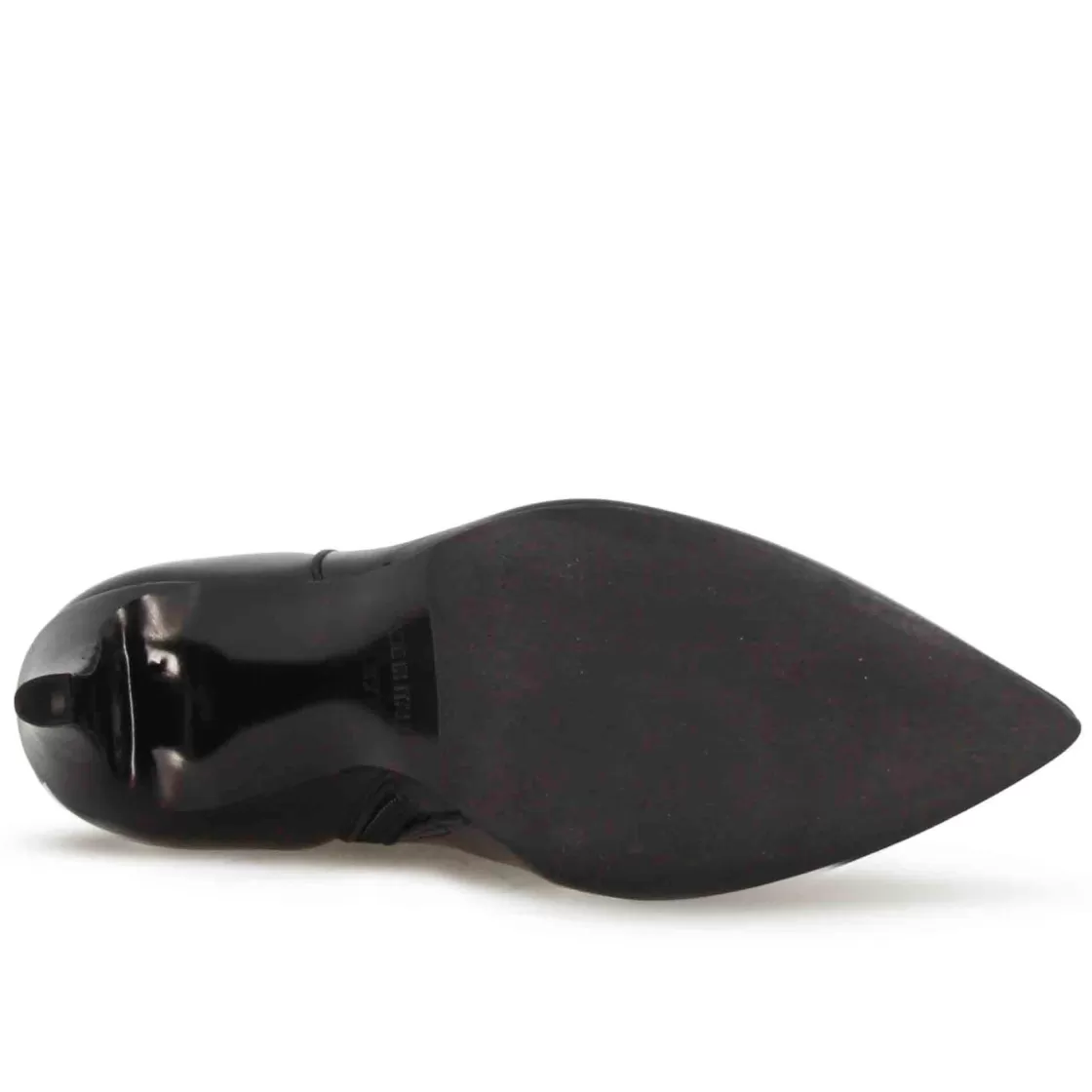 Discount Leonardo Shoes Stivaletto Elegante Da Donna A Punta In Pelle Colore Nero