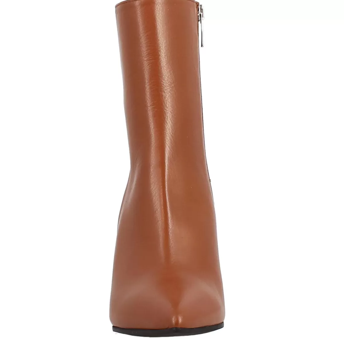 Discount Leonardo Shoes Tronchetto In Pelle Vienna Colore Marrone